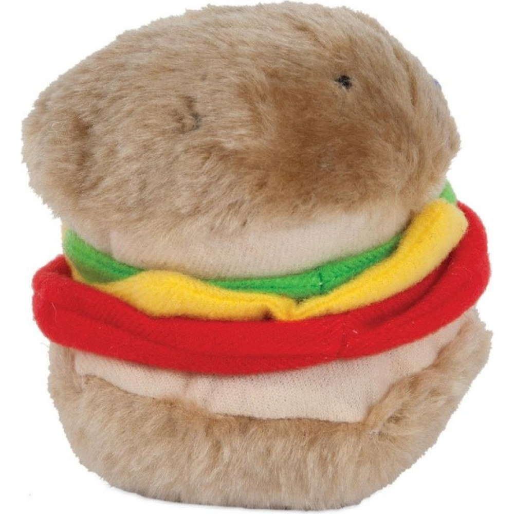 Zoobilee Peluş Hamburger Sesli Köpek Oyuncağı Orta Boy 10X9X8 cm Oto Boyaları Fiyatı