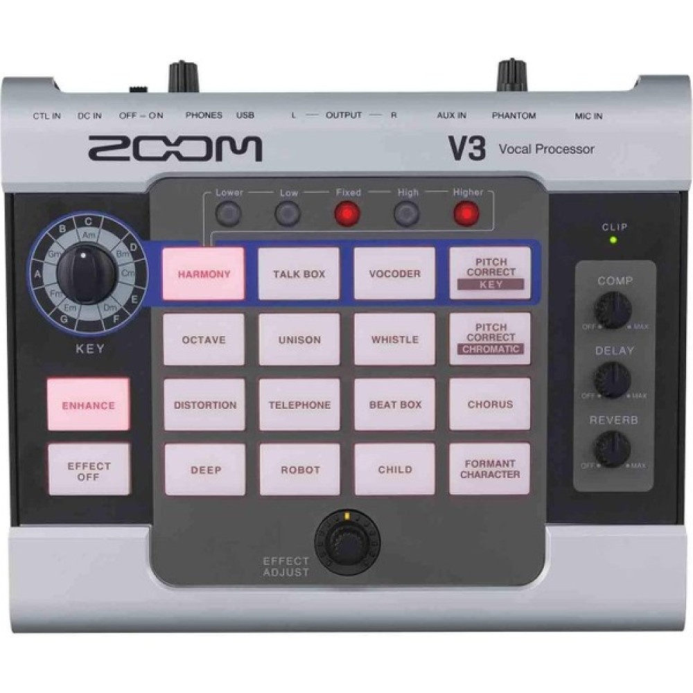 Zoom V3 Multi-Efekt Vokal Prosesörü Oto Boyaları Fiyatı