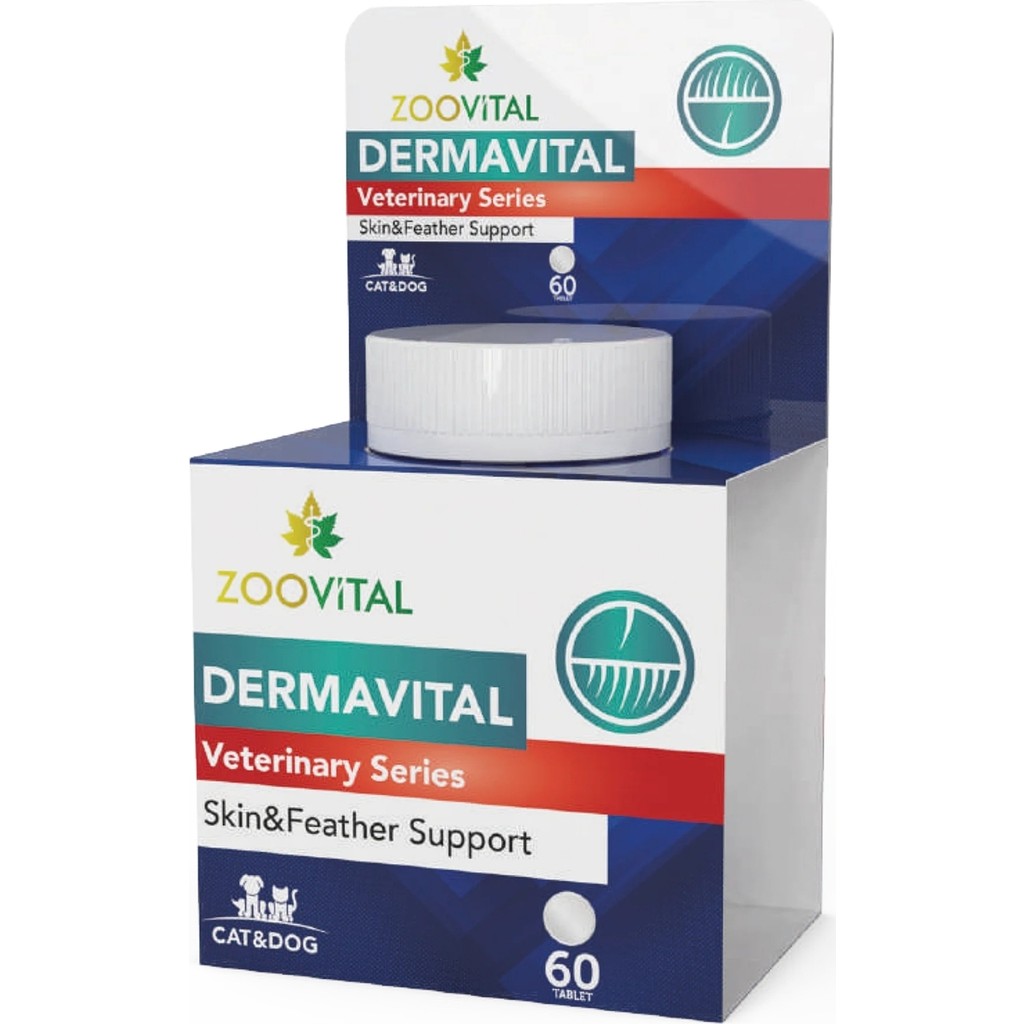 Zoovital Dermavital Deri ve Tüy Sağlığı Destekliyici Güçlü Formül Tablet Tablet Kılıfı Fiyatı