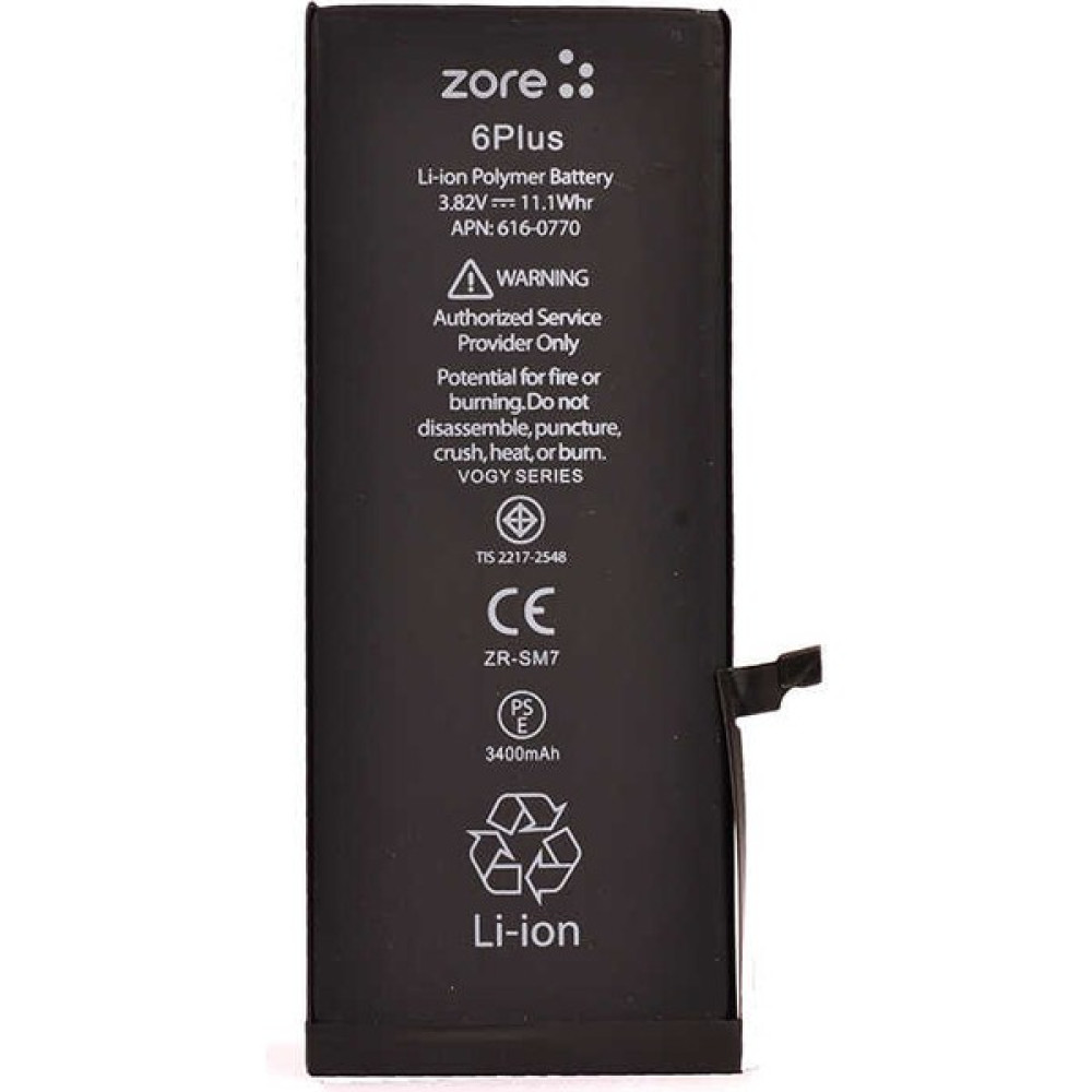 ZORE Apple iPhone 6g Plus Uyumlu Vogy Batarya Oto Boyaları Fiyatı