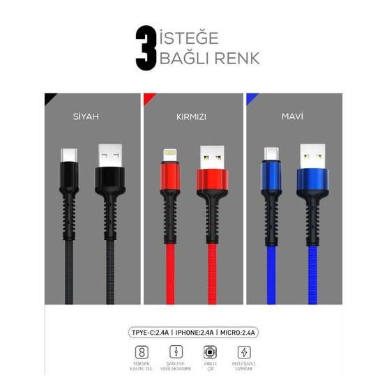 Zore LS63 Lightning Usb Kablo