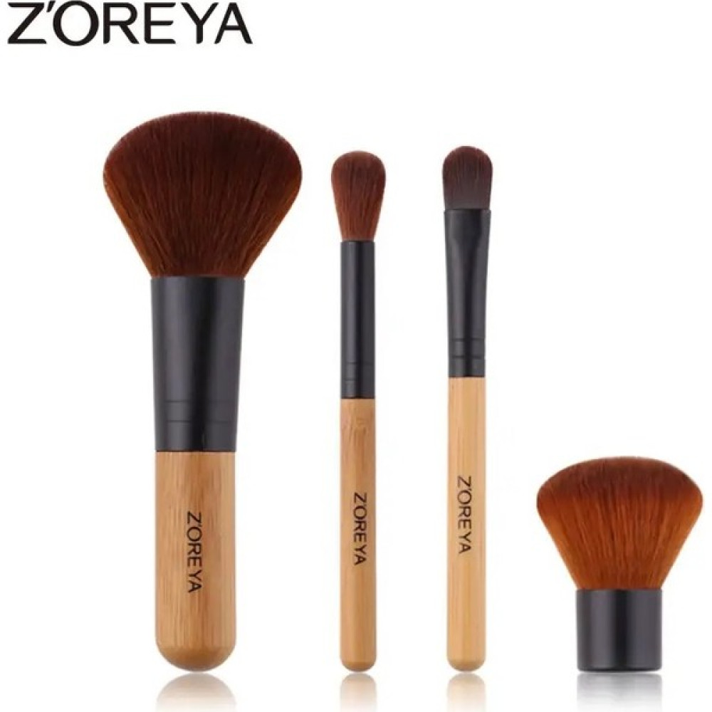 Zoreya Bambu 4 Parça Mini Sehayat Makyaj Fırça Seti Oto Boyaları Fiyatı