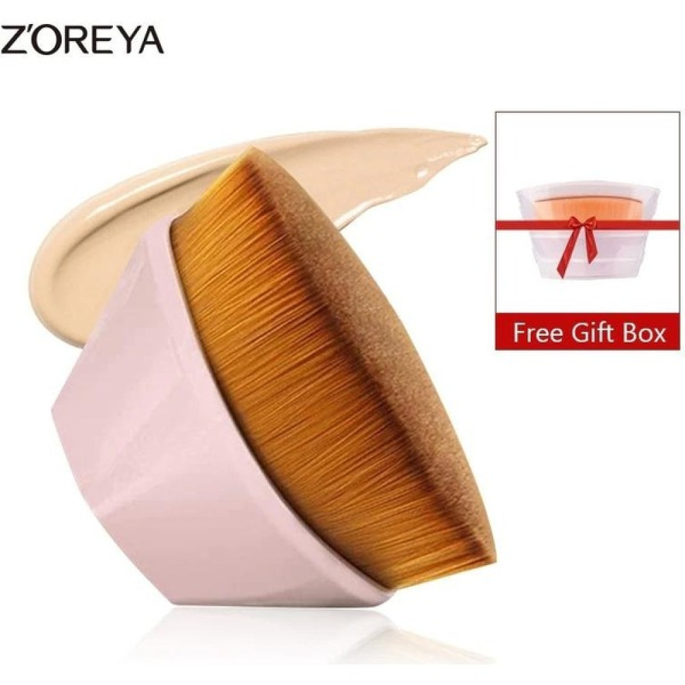 Zoreya Kabuki Pembe Altıgen Vücut Kremi Makyaj Yüz Allık Sıvı Toz Fondöten Fırçası Makyaj Fırça ve Aksesuarları Fiyatı