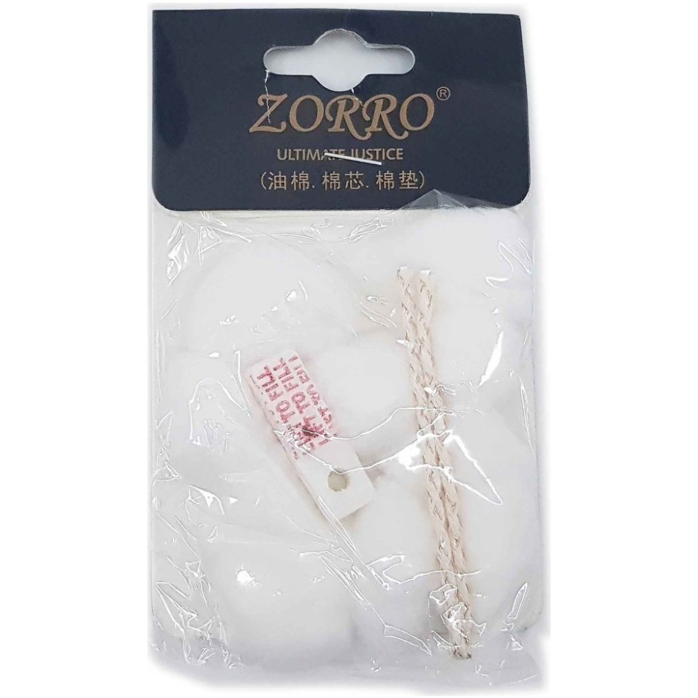 Zorro Pamuk + Keçe + Fitil Zippo Çakmak Fiyatı