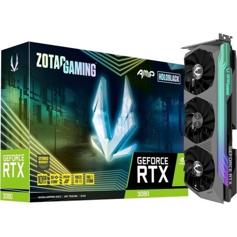 Zotac AMP Holo Gaming RTX 3080 10GB 320Bit GDDR6X PCI-Express 4.0 Ekran Kartı ZT-A30800F-10P Ekran Kartları Fiyatı