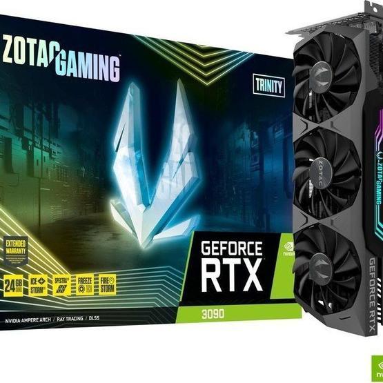 Zotac GeForce RTX 3090 24GB TRINITY ZT-A30900D-10P GDDR6X 384bit Ekran Kartı