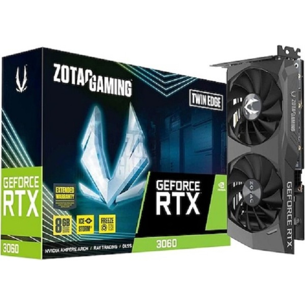Zotac Nvıdıa Geforce Rtx 3060 Twın Edge 8GB Gddr6 128 Bit Ekran Kartı ZT-A30630E-10M Ekran Kartları Fiyatı