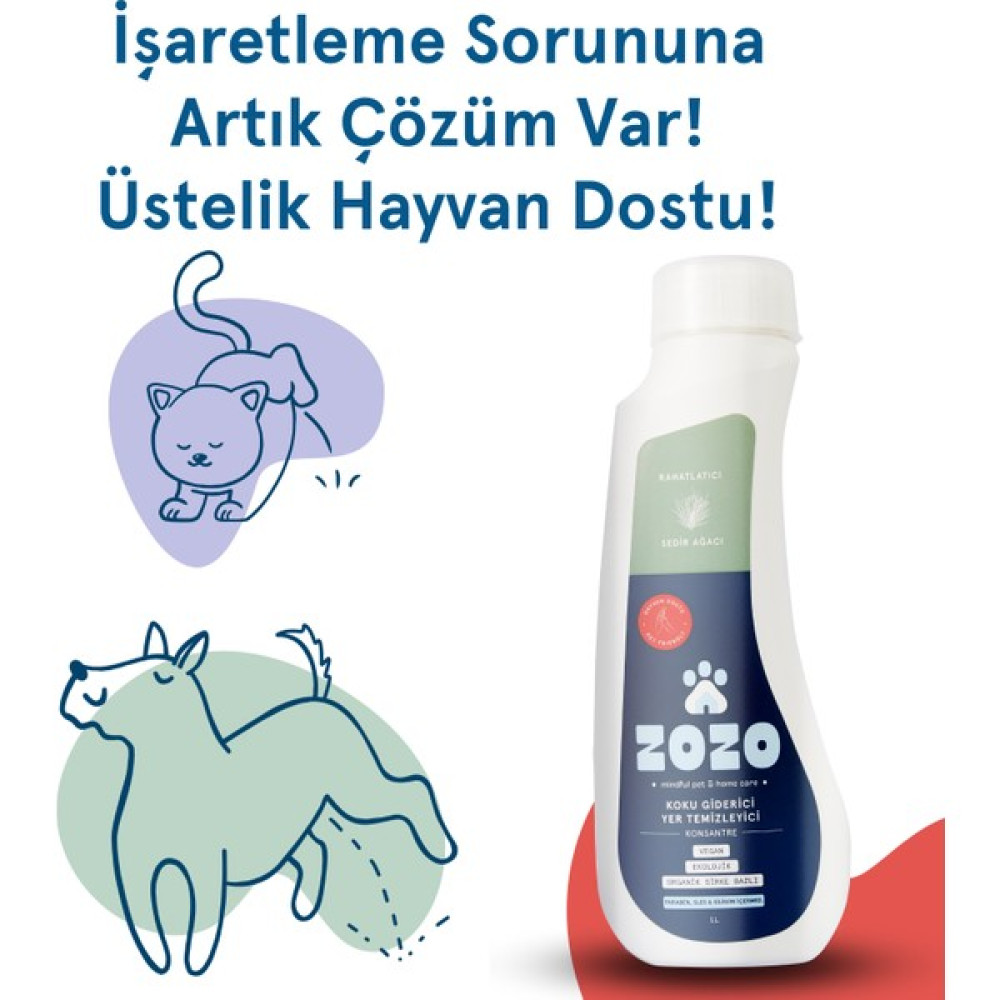Zozo Cares Evcil Hayvan Hijyenik Yüzey Temizleyici Hipoalerjenik 1 lt Parlatıcı ve Temizleyiciler Fiyatı