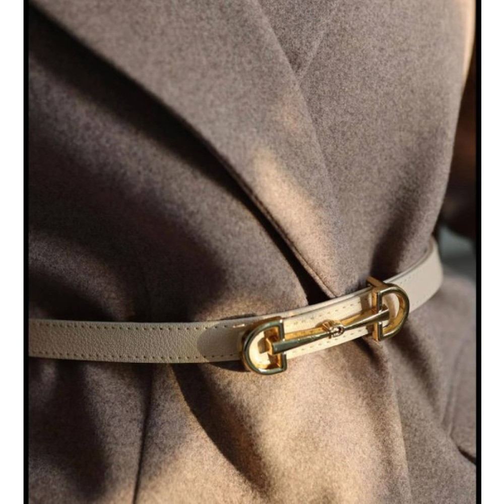 ZR Accessory Muadil Uzun Çift Tokalı Ince Kadın Kemeri, Gömlek Kemeri, Ince Kemer, Pantolon Kemeri Kadın Kemeri Fiyatı