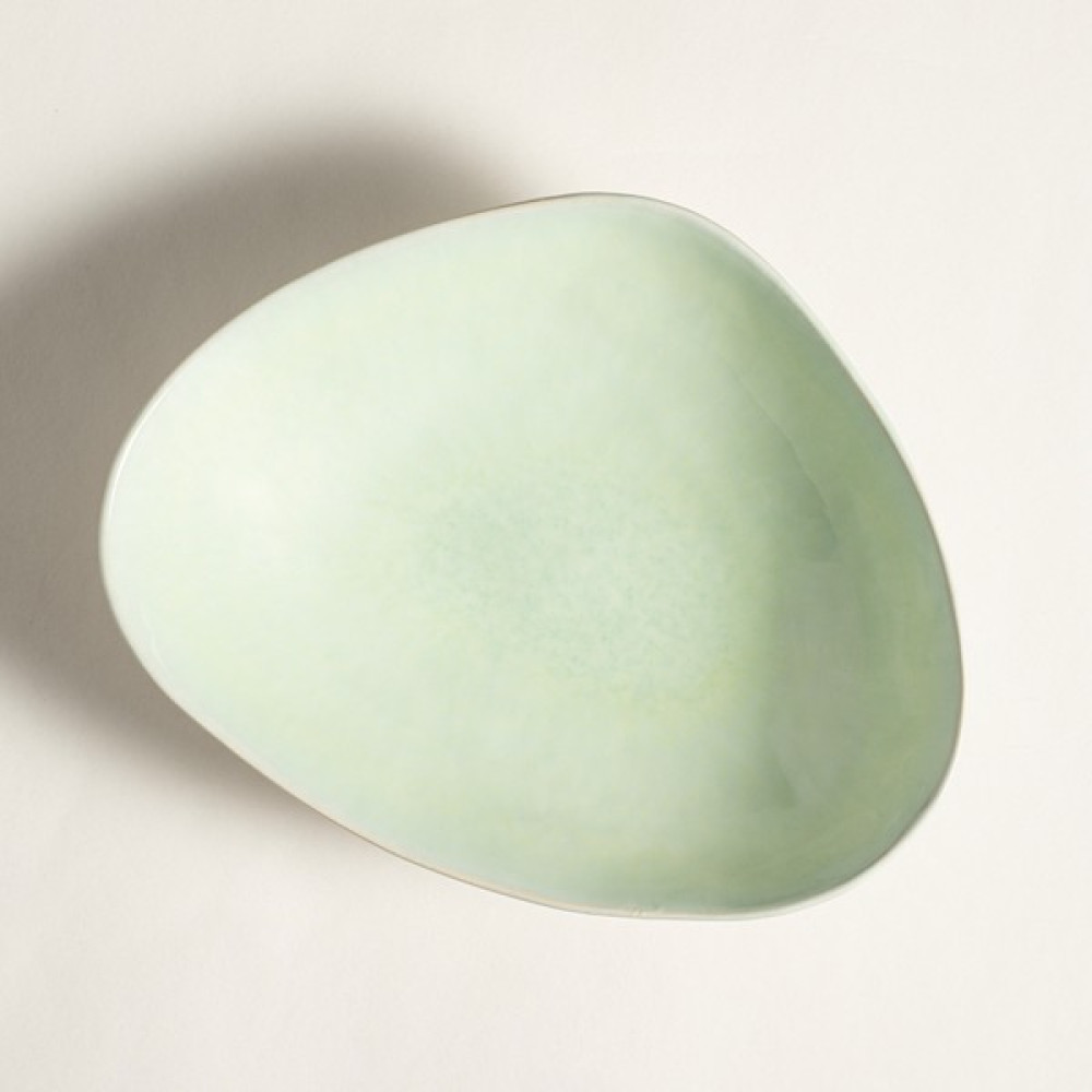 Zsa Zsa Zsu Fonte Stoneware Salata Kasesi 27X21.5X7 cm Yeşil Kase Fiyatı