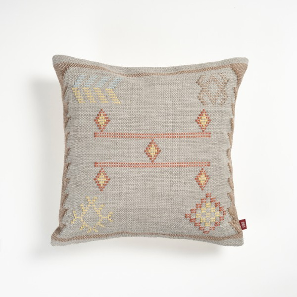 Zsa Zsa Zsu Jaıpur Cotton Kırlent 50x50 Cm Gri - 50 x 50 cm Kırlent / Mobilya Yastığı Fiyatı