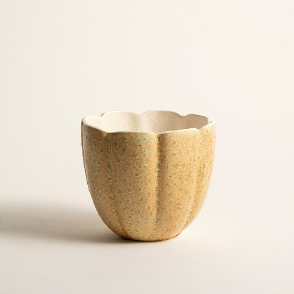 Zsa Zsa Zsu Lızbon Earthenware Vazo 15 x 15 x 13 cm Sarı Vazo Fiyatı