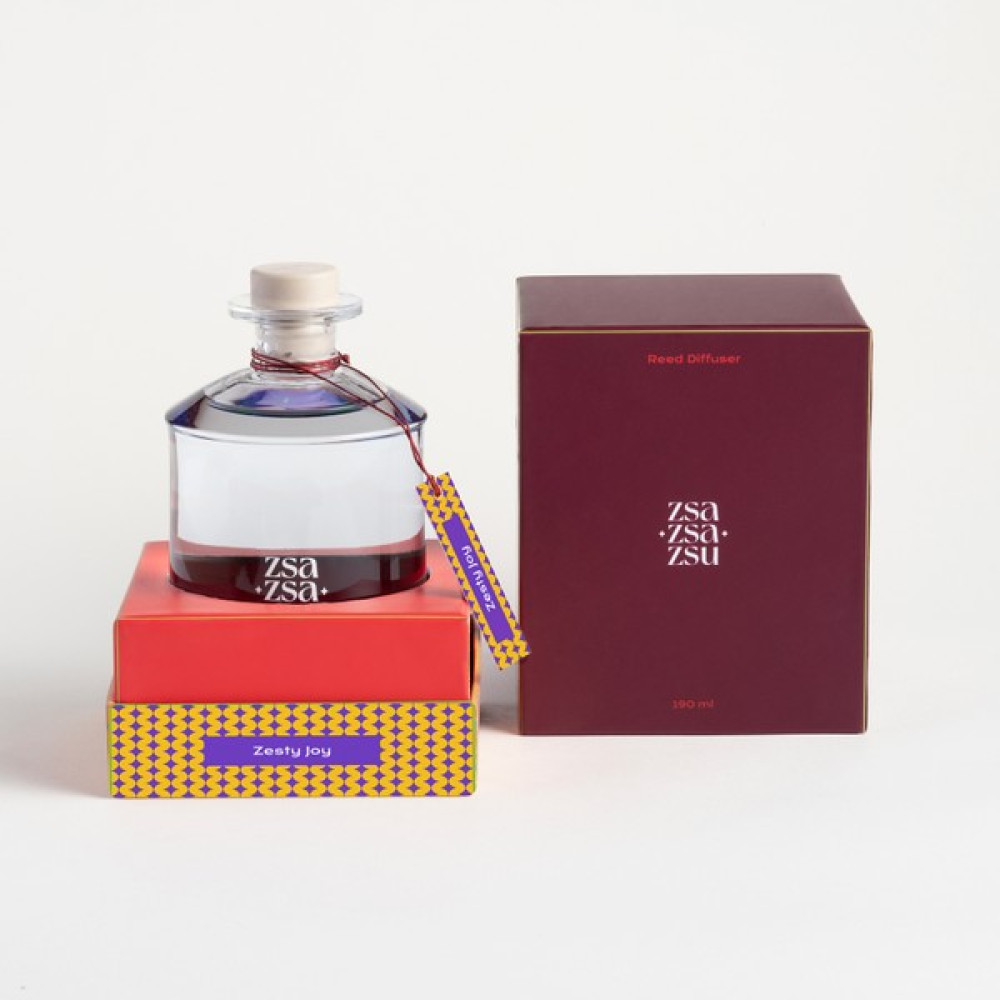 Zsa Zsa Zsu Zesty Joy Çubuklu Oda Kokusu 190 ml Mor Dekoratif Mum Fiyatı