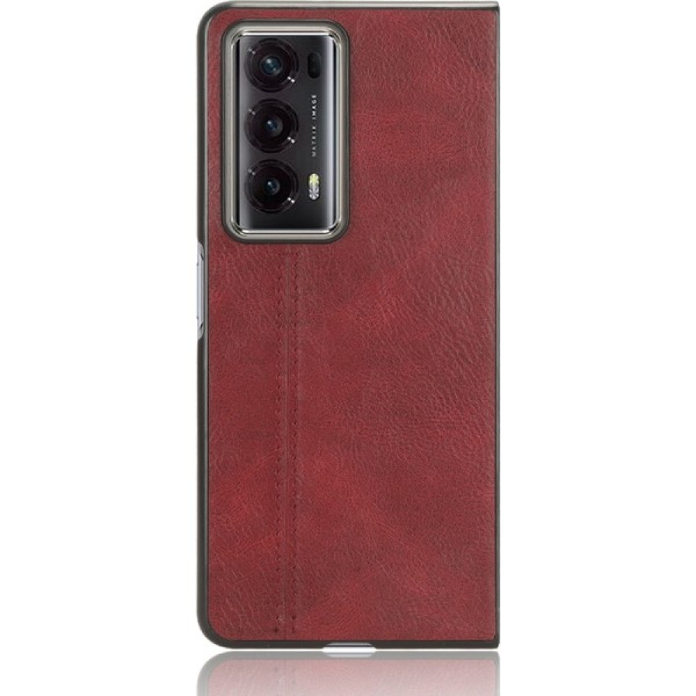 Zsunsky Shop Honor Magic V2 Için Inek Desenli Dikiş Telefon Kılıfı (Yurt Dışından) - Kırmızı Cep Telefonu Kılıfı Fiyatı
