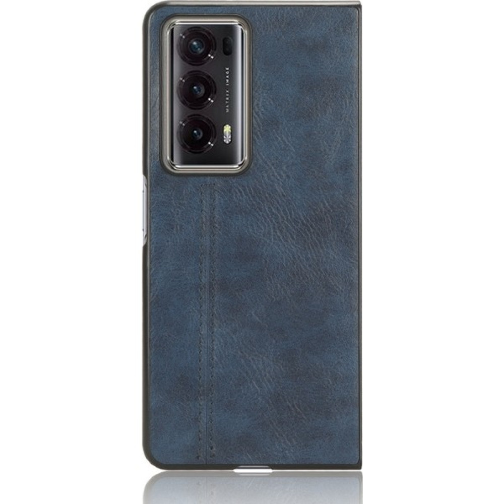Zsunsky Shop Honor Magic V2 Için Inek Desenli Dikiş Telefon Kılıfı (Yurt Dışından) - Mavi Cep Telefonu Kılıfı Fiyatı
