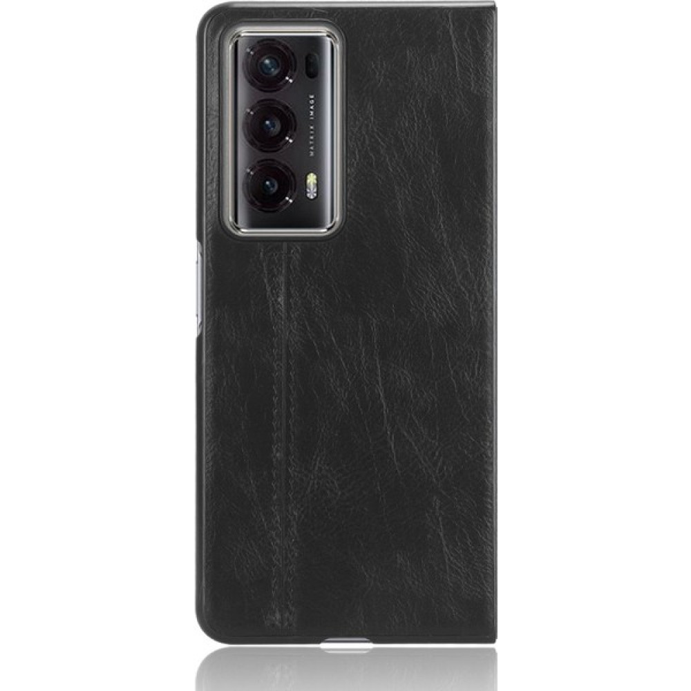 Zsunsky Shop Honor Magic V2 Için Inek Desenli Dikiş Telefon Kılıfı (Yurt Dışından) - Siyah Cep Telefonu Kılıfı Fiyatı