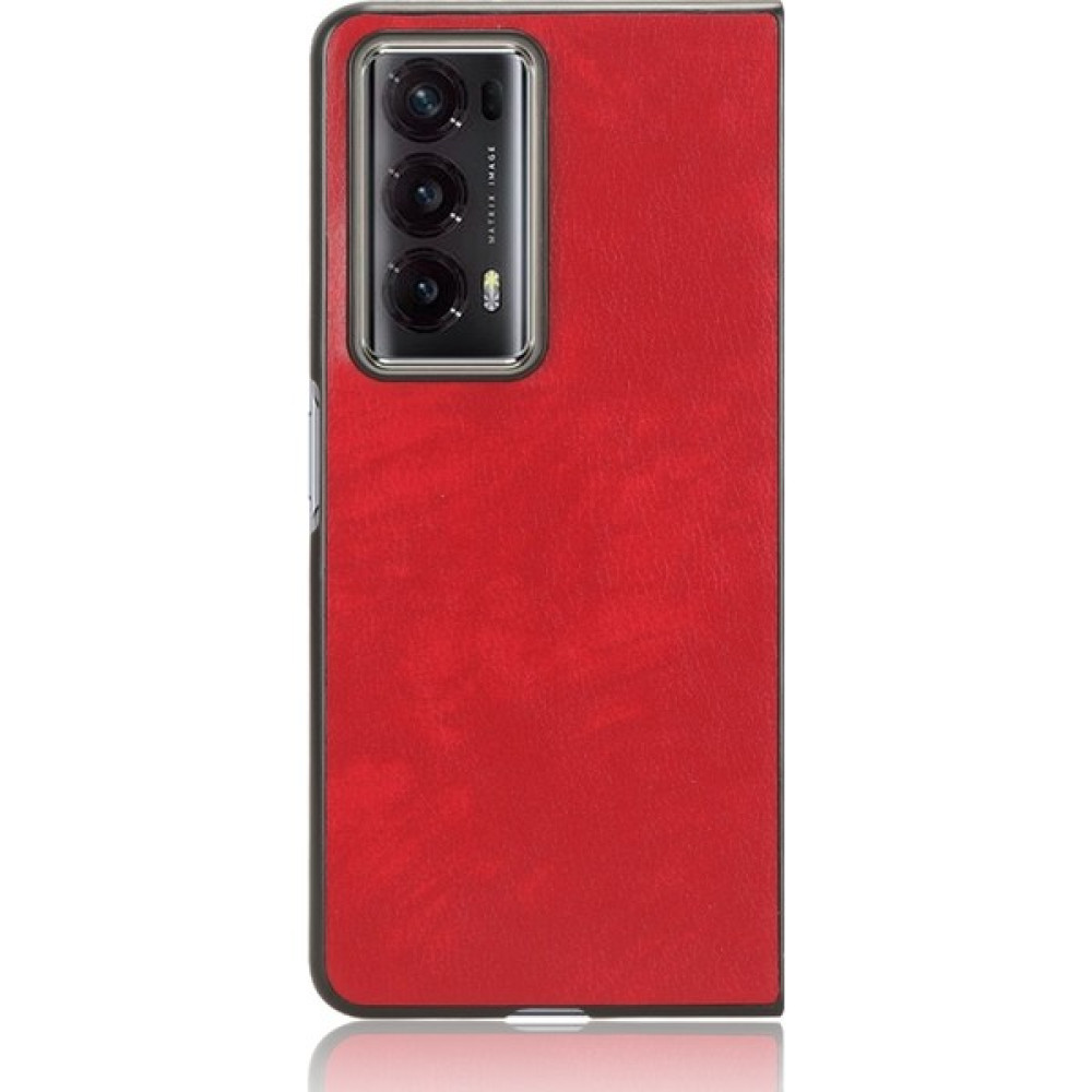 Zsunsky Shop Honor Magic V2 Için Litchi Doku Telefon Kılıfı (Yurt Dışından) - Kırmızı Cep Telefonu Kılıfı Fiyatı