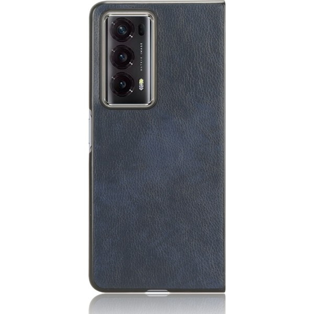 Zsunsky Shop Honor Magic V2 Için Litchi Doku Telefon Kılıfı (Yurt Dışından) - Mavi Cep Telefonu Kılıfı Fiyatı
