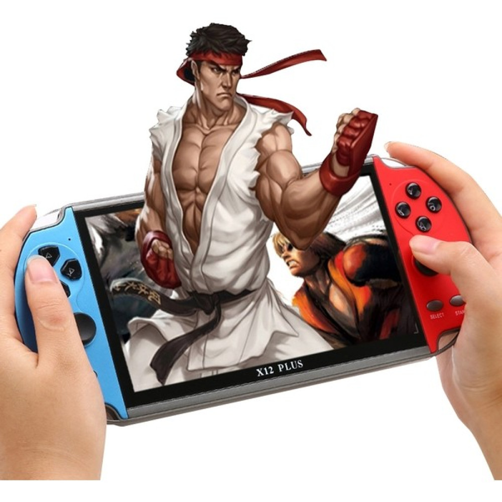 Zsunsky Shop X12 Artı 7 Inç Retro Oyun Konsolu 16Gb Blek İle (Kırmızı + Mavi) (Yurt Dışından) - Mavi - Kırmızı Oyun Konsolları Fiyatı
