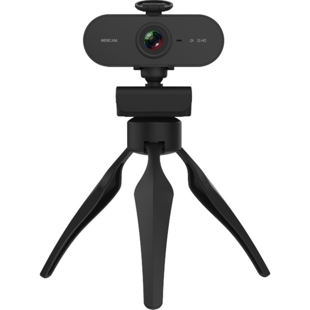 Zsykd 360 Derece Dönebilen 1080P B1 4 Milyon Piksel 2k Çözünürlük Mikrofon ve Tripodlu Hd Webcam -Siyah (Yurt Dışından) - Siyah Web Kameraları Fiyatı