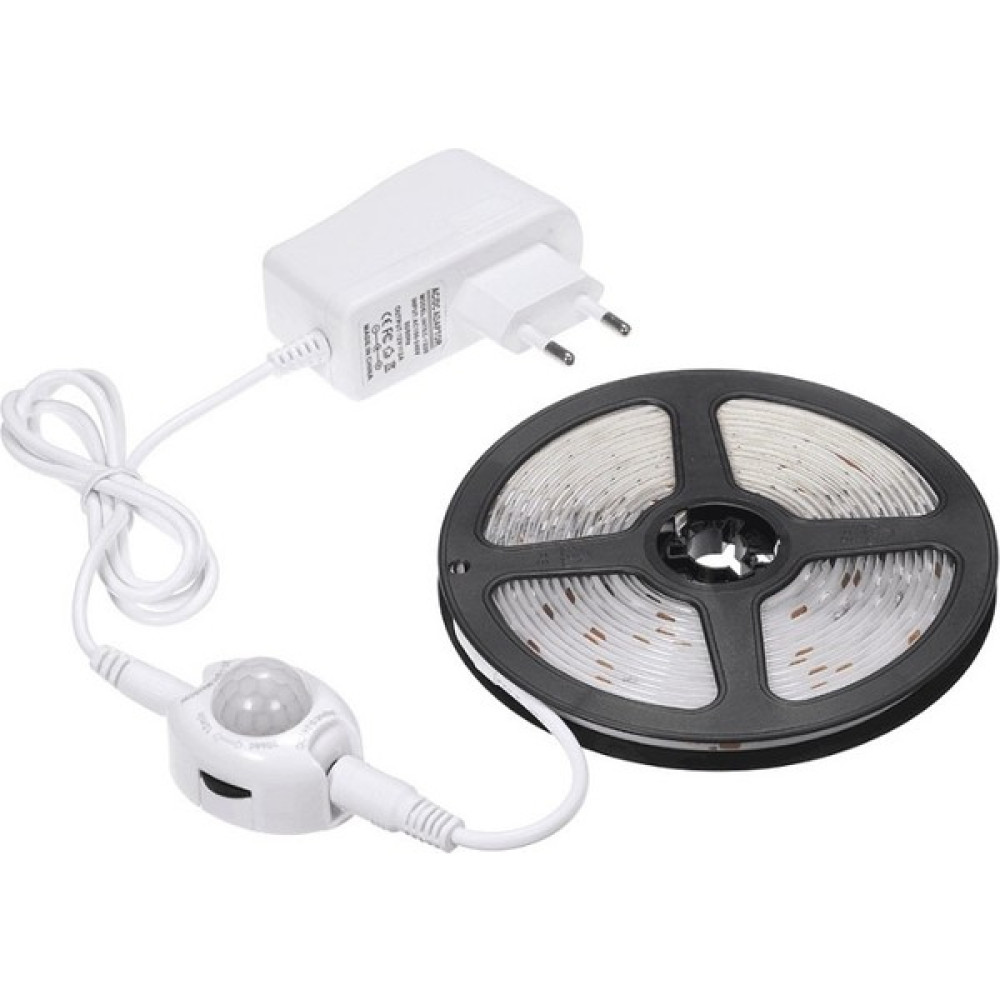 Zsykd 3m Kablosuz Pır Hareket Sensörü LED Şerit Işığı 12V Akıllı Merdiven Dolabı Duvar Lambası, Ab Fiş (Sıcak Beyaz Işık) (Yurt Dışından) - 40 cm Led Aydınlatmalar Fiyatı