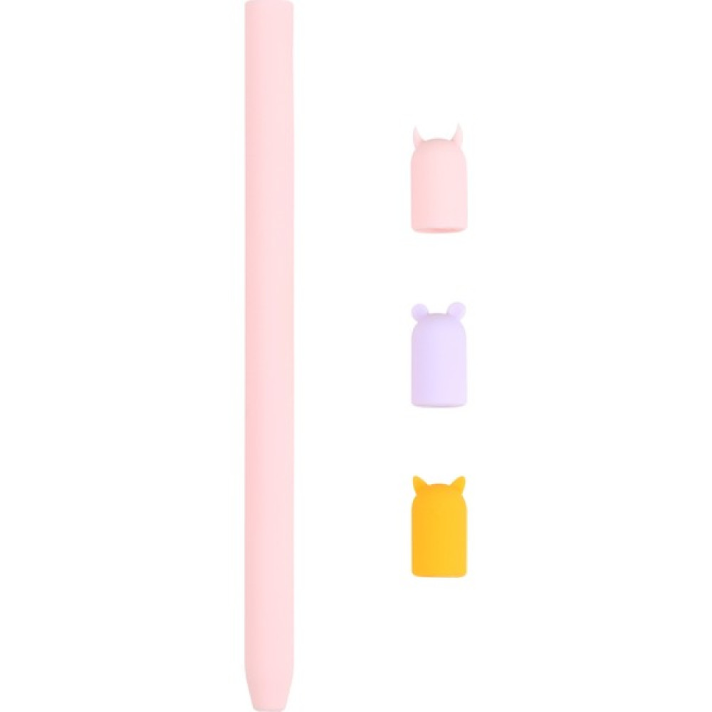 Zsykd 4 In 1 Stylus Kalem Karikatür Hayvan Silikon Koruyucu Kılıf Apple Kalem 1 (Pembe) (Yurt Dışından) - Pembe Tablet Aksesuarı Fiyatı