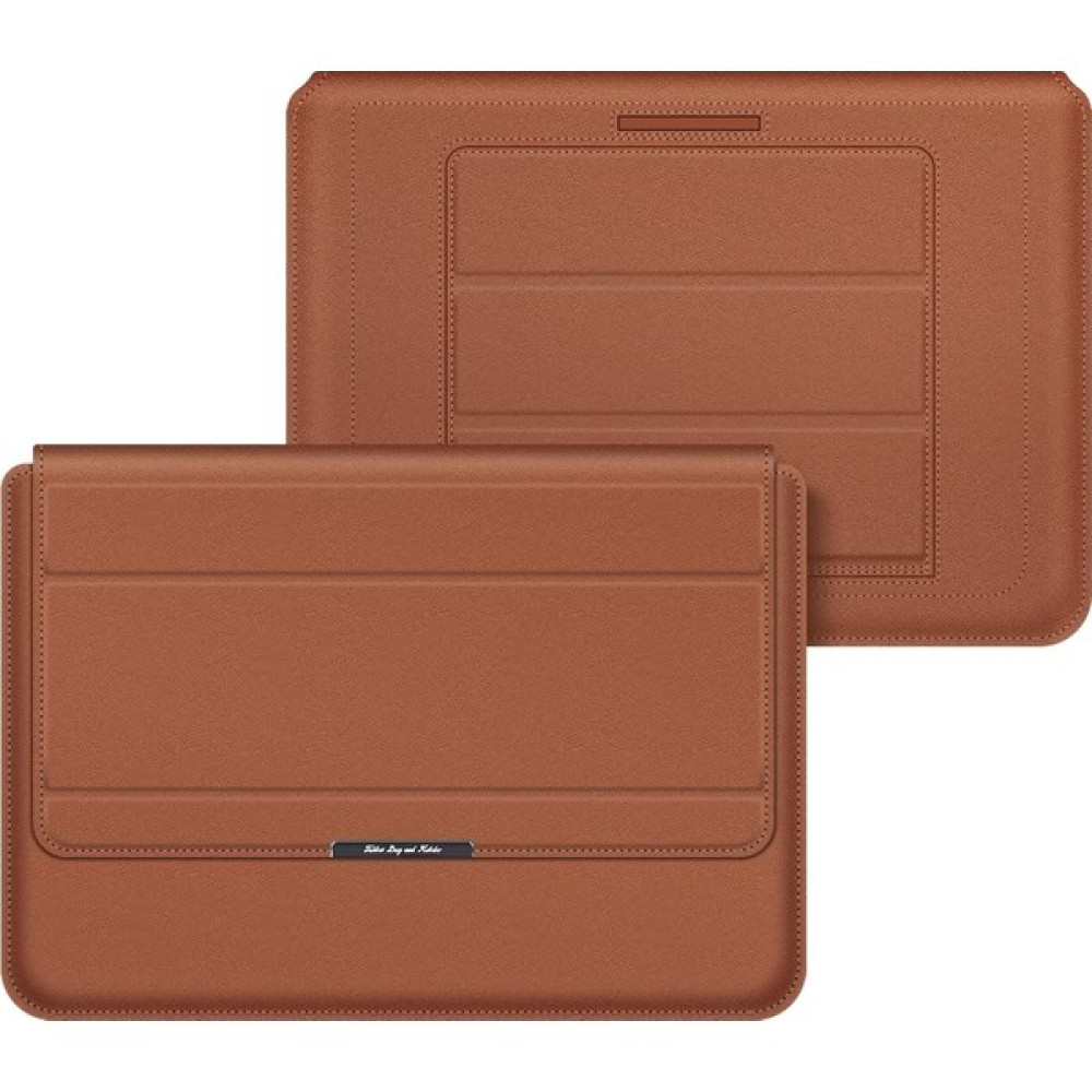 Zsykd 4 In 1 Uuniversal Laptop Tutucu Pu Su Geçirmez Koruma Bilek Laptop Çantası, Boyutu: 17 Inç (Kahverengi) (Yurt Dışından) - Kahverengi Dizüstü Bilgisayar Aksesuarları Fiyatı