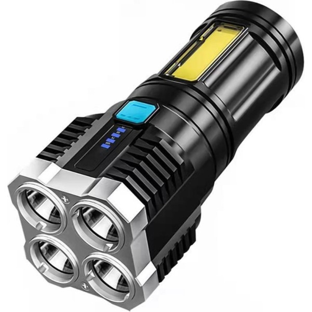 Zsykd S03 4 x Smd 3030 + Cob Güçlü Işık USB Şarj Edilebilir LED El Feneri (Yurt Dışından) El Feneri Fiyatı