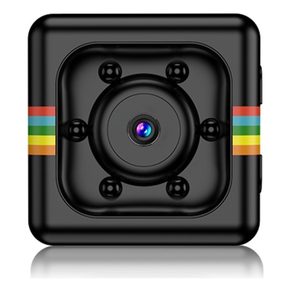 ZSZH SQ11 Mini Dv Hd 1080P 6 Led'li Spor Kaydedici Kamera, Tutuculu - Siyah (Yurt Dışından) Güvenlik Kameraları Fiyatı