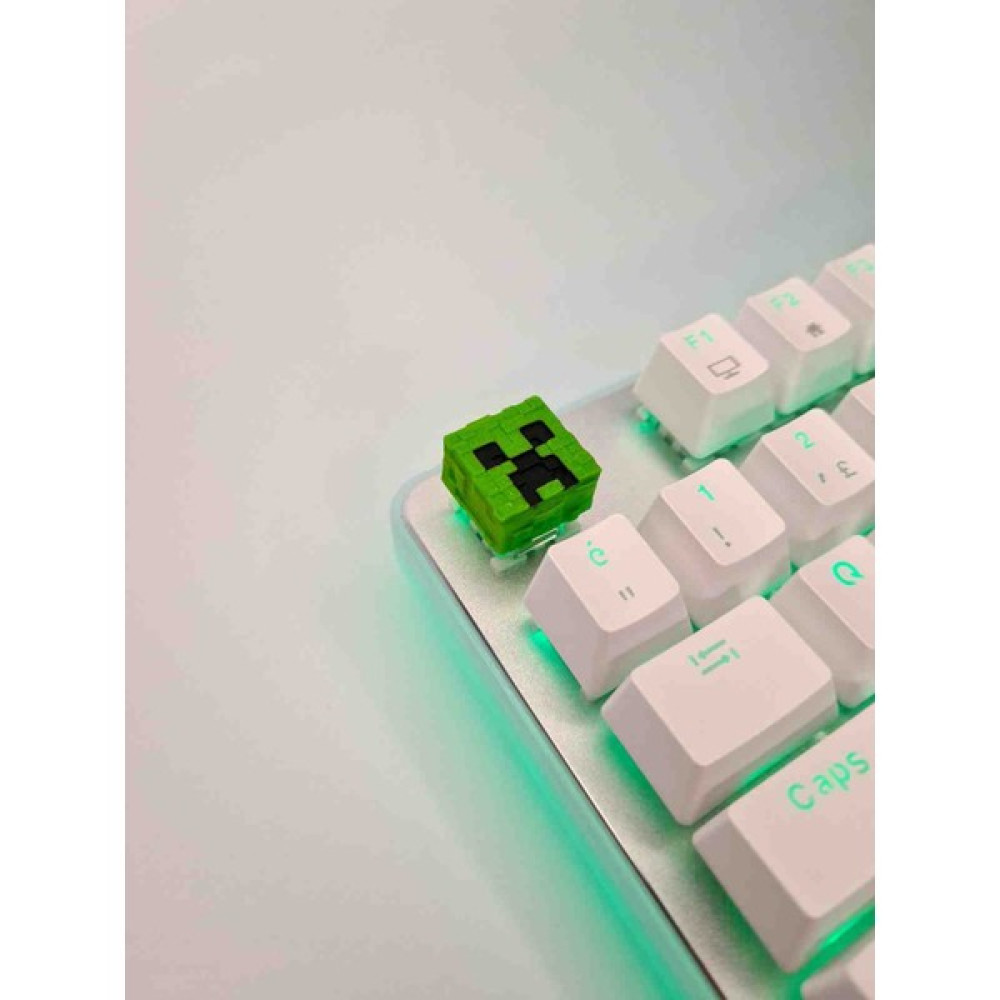 Ztakeycaps Minecraft Creper Keycaps Klavye Tuşu Gamer Aksesuar Figür Oyuncu Klavyesi Mekanik Klavye Oyuncu Klavyesi Fiyatı