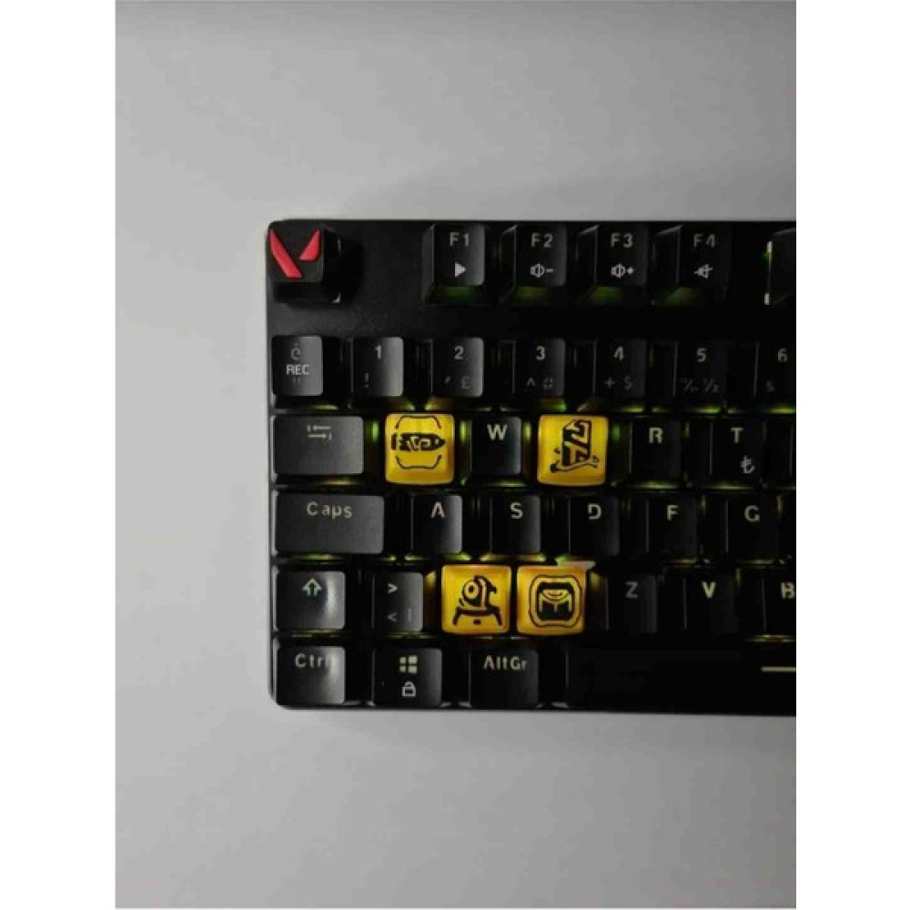 Ztakeycaps Valorant Chamber Keycaps Klavye Tuşu Gamer Aksesuar Figür Oyuncu Klavyesi Mekanik Klavye Oyun Bilgisayarı Oyuncu Klavyesi Fiyatı