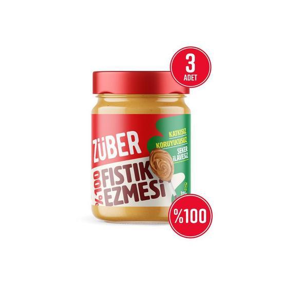 Züber %100 Fıstık Ezmesi 315 gr x 3 adet Sürülebilir Fiyatı