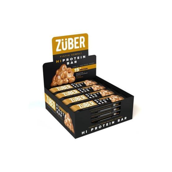 Züber 12x45 gr Fıstık Ezmeli Yüksek Protein Bar Granola ve Bar Fiyatı