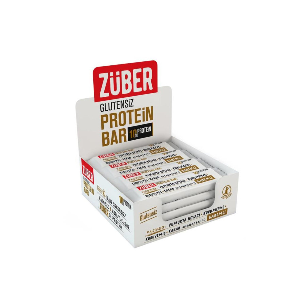 Züber Bademli Protein Barı - 35 Gr X 12 Adet Sporcu Besinleri Fiyatı