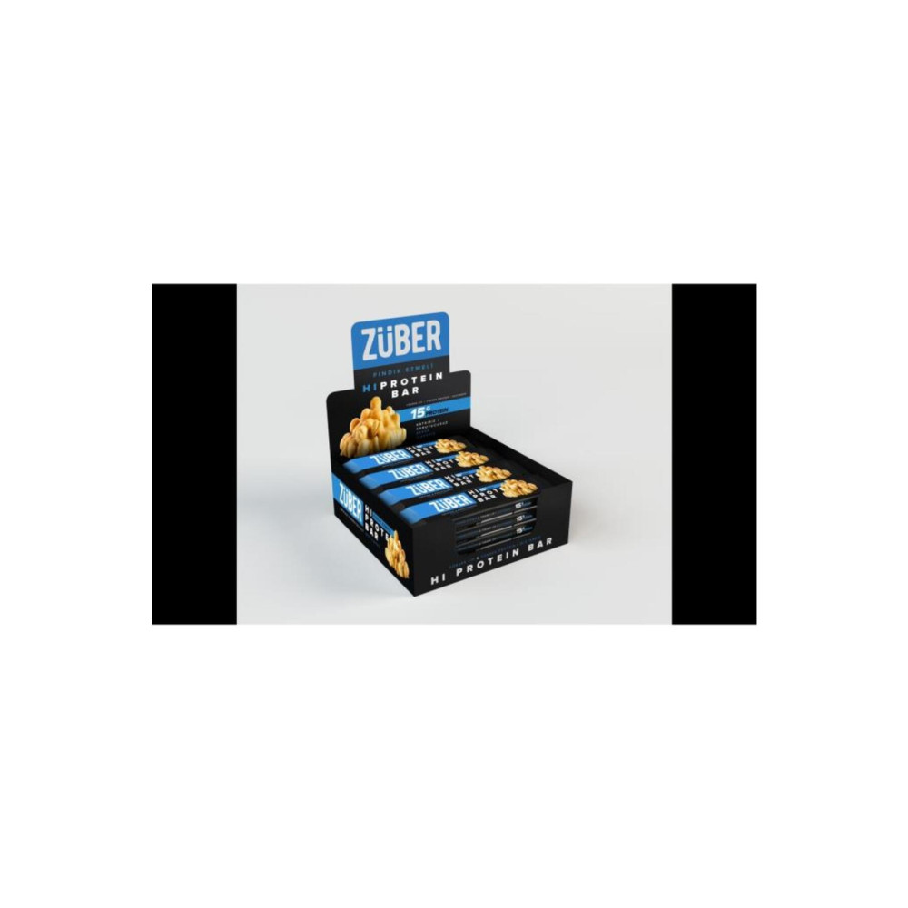 Züber Fındık Ezmeli Yüksek Protein Bar 12 X 45 Gr Sporcu Besinleri Fiyatı
