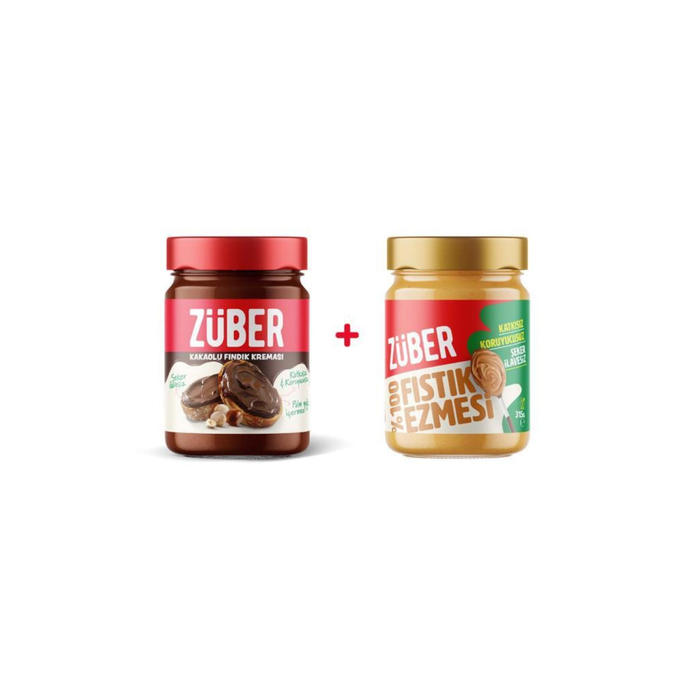Züber Fındık Kreması + %100 Fıstık Ezmesi Sürülebilir Fiyatı