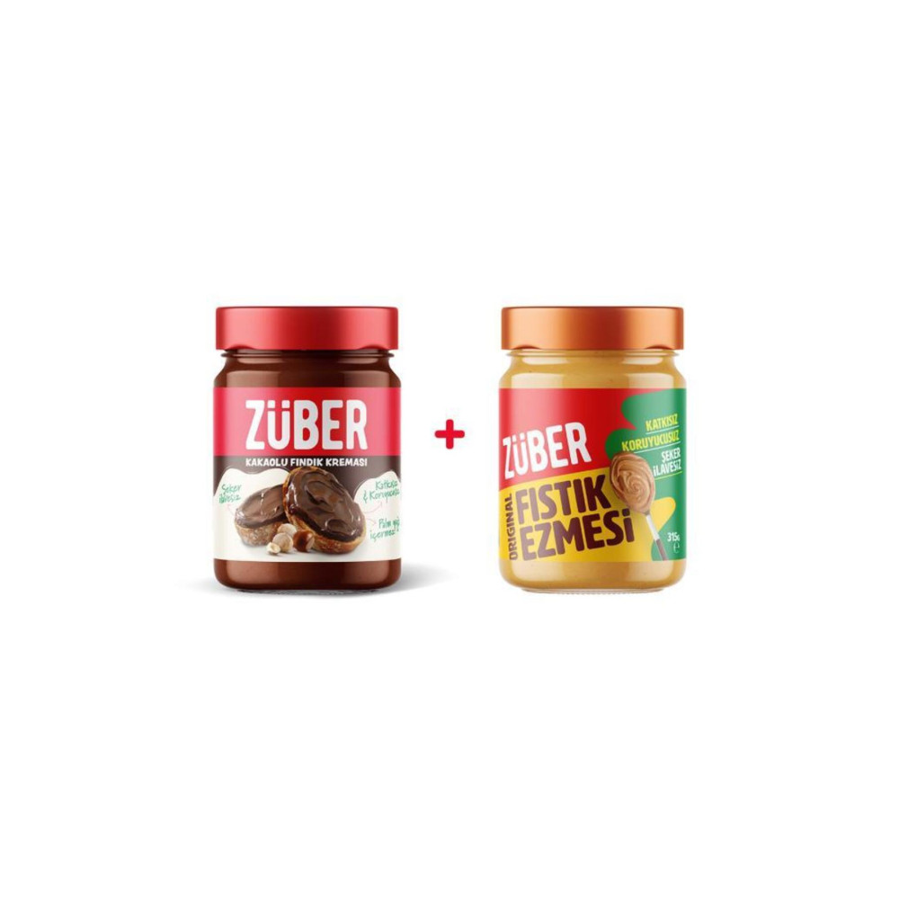 Züber Fındık Kreması + Original Fıstık Ezmesi Sürülebilir Fiyatı