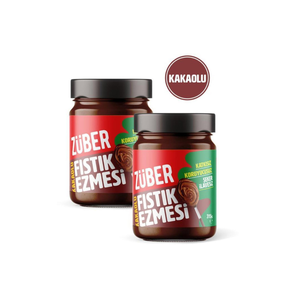 Züber Kakaolu Fıstık Ezmesi 315G X 2 Adet Sürülebilir Fiyatı