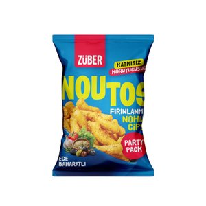 Züber Noutos Fırınlanmış Nohut Cipsi Ege Baharatlı 75 g Tuz, Şeker, Baharat Fiyatı