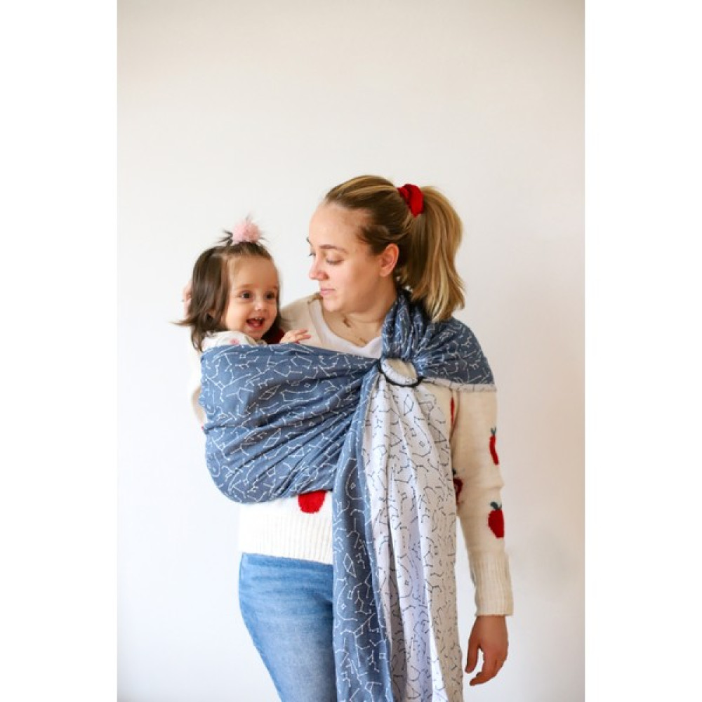 Zubu Halka Sling - Babysling - Galaxy - Lacivert Bebek Arabası ve Pusetler Fiyatı