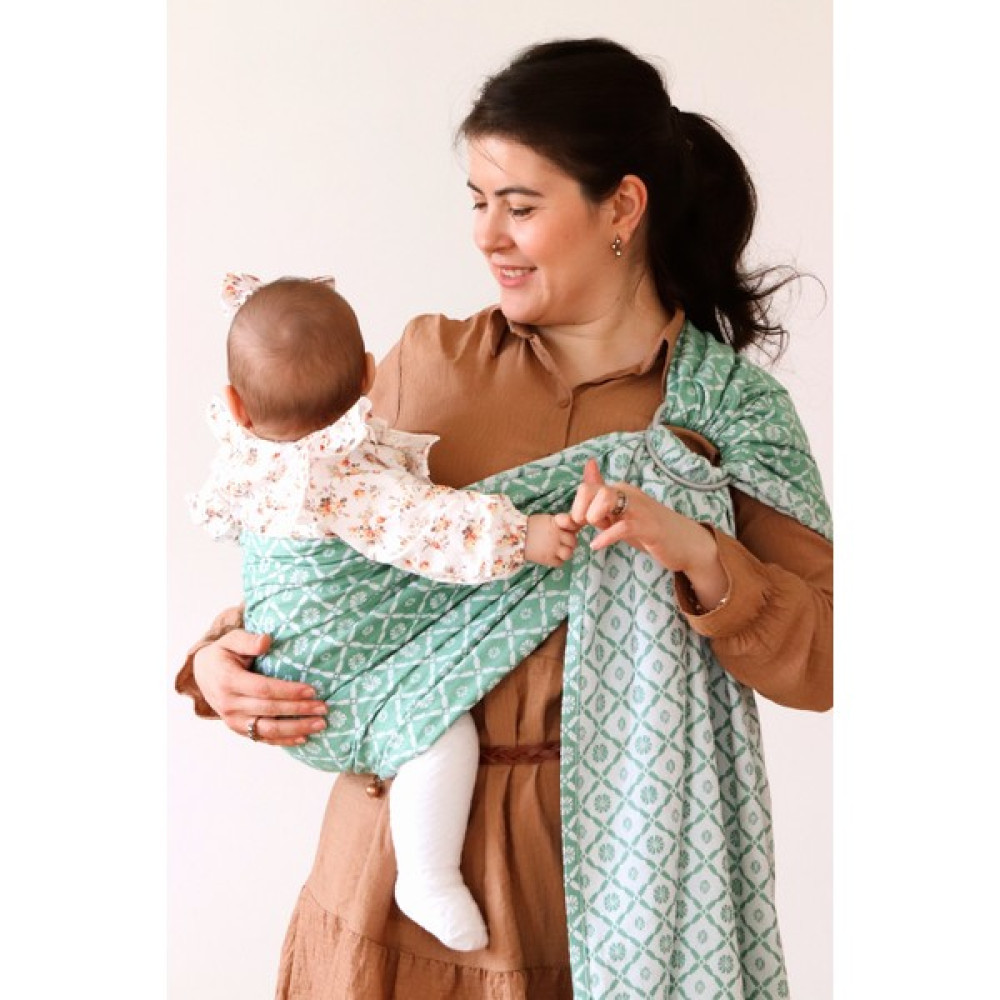 Zubu Halka Sling – Babysling -Papatya - Mint Bebek Arabası ve Pusetler Fiyatı