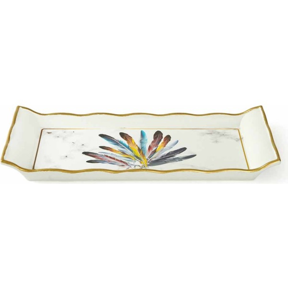 Zucci Home Dikdörtgen Mini Tepsi - 29x13 cm Servis Tepsisi Fiyatı