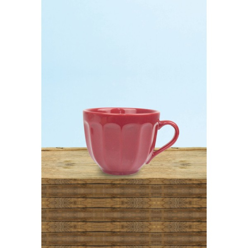 ZucciHome Jumbo Damla Kupa Kırmızı Fincan / Bardak / Kahve Takımı Fiyatı