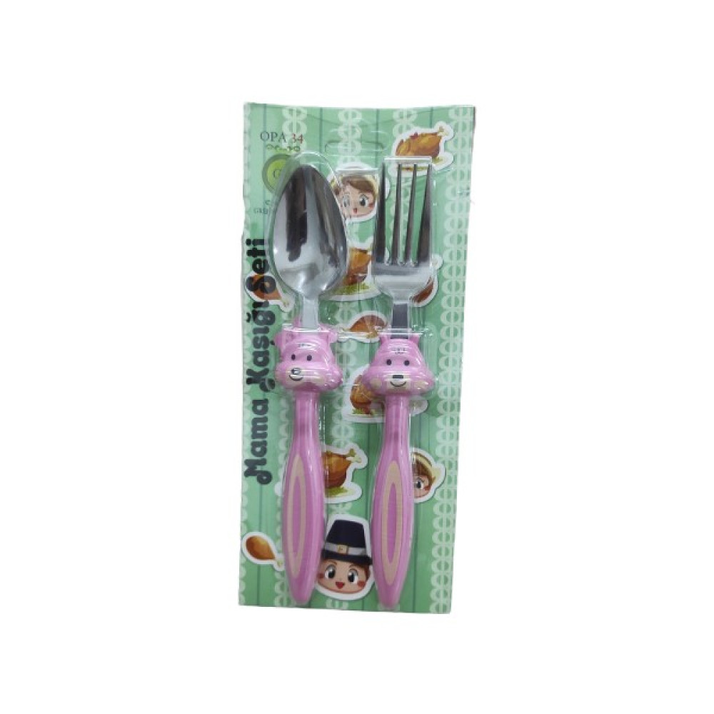ZucciHome Mama Kaşığı Seti- Pembe - Açık Pembe Çatal / Kaşık / Bıçak Takımları Fiyatı