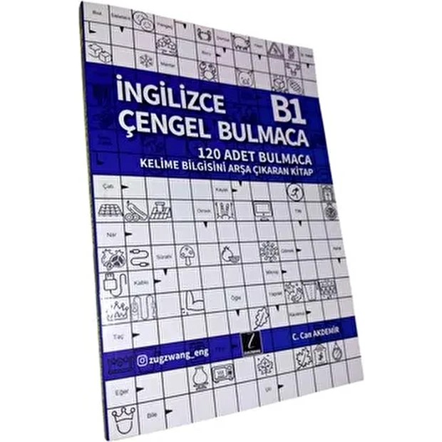 Zugzwang B1 Seviyesi İngilizce Kelime Öğreten Çengel Bulmaca Kitabı Büyük Boy Yabancı Dil Öğretici Kitaplar ve Eğitim Setleri Fiyatı