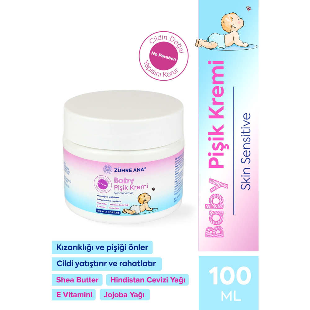 Zühre Ana Baby Pişik Kremi Bebek Bakım Kremi 100 Ml Bebek Vücut Kremi Fiyatı