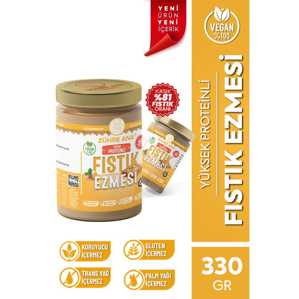 Zühre Ana Fıstık Ezmesi 330 Gr Sürülebilir Fiyatı