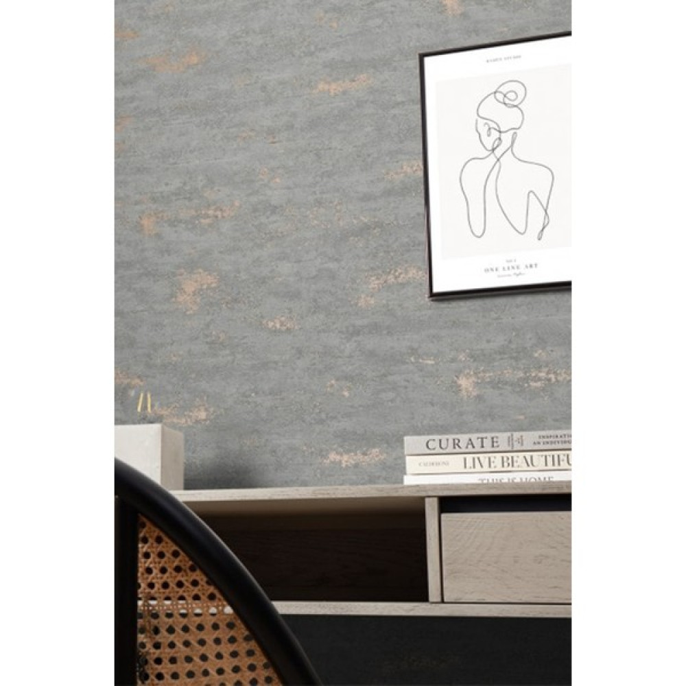 Zümrüt Exclusive 503 Düz Sade Sıva Hafif Bakır Desen Premium Duvar Kağıdı 5,30 M² - Krem - 53 x 1000 cm Duvar Kağıdı Fiyatı