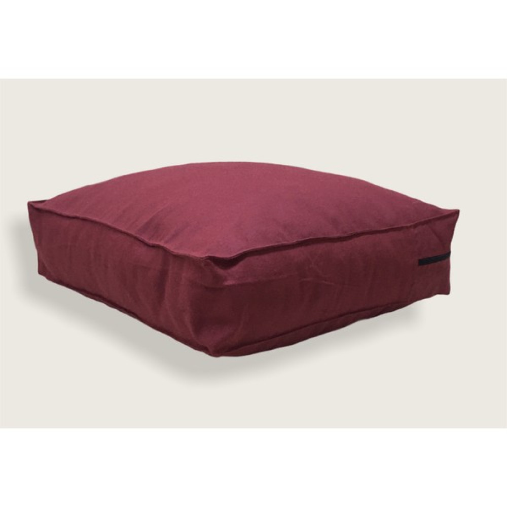 Zunkla Kare Meditasyon Minderi - 40X40X12 Cm- Dekoratif Kare Minder - Bordo Oto Boyaları Fiyatı