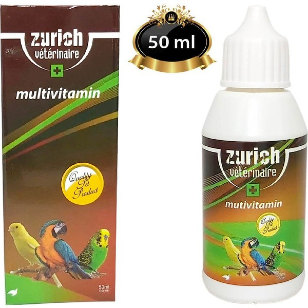 Zurich Bird Kuşlar Için Multivitamin 50 ml Evcil Hayvan Ürünleri Fiyatı